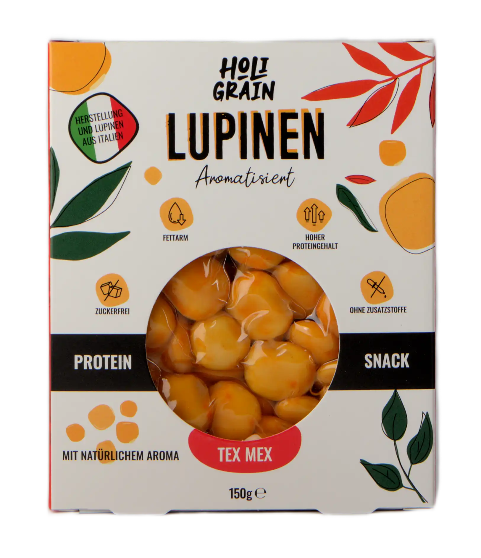 Lupinen Snack Tex Mex 150g