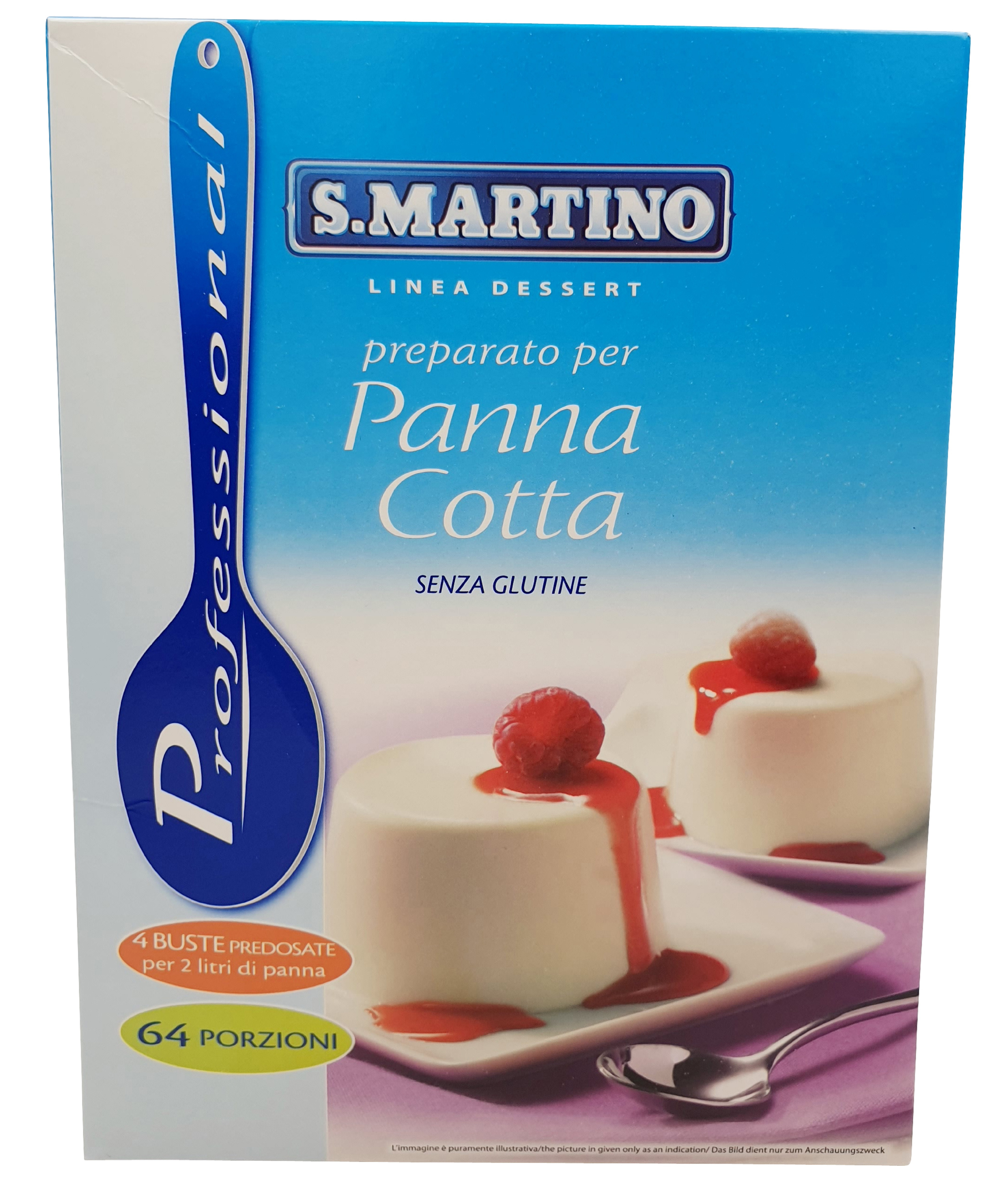 S.Martino Linea Dessert Preparato per Panna Cotta Professional 1040 g (8,64 €/kg)