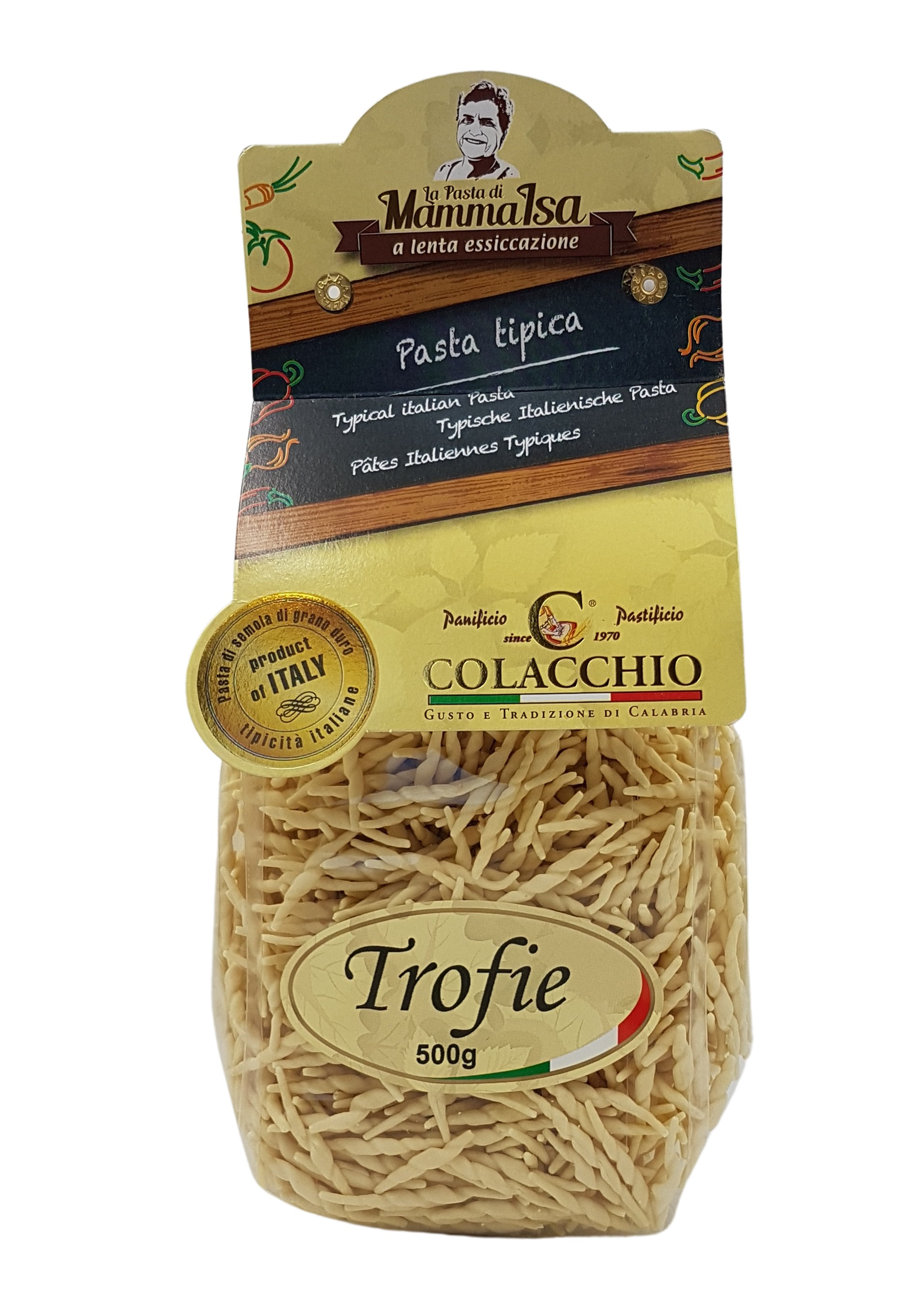 La Pasta di Mamma Isa, Pasta Trofie 500 g, Pasta, 0,5 kg