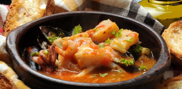 Rezept für Cacciucco alla Livornese: Fischtopf aus der Toskana