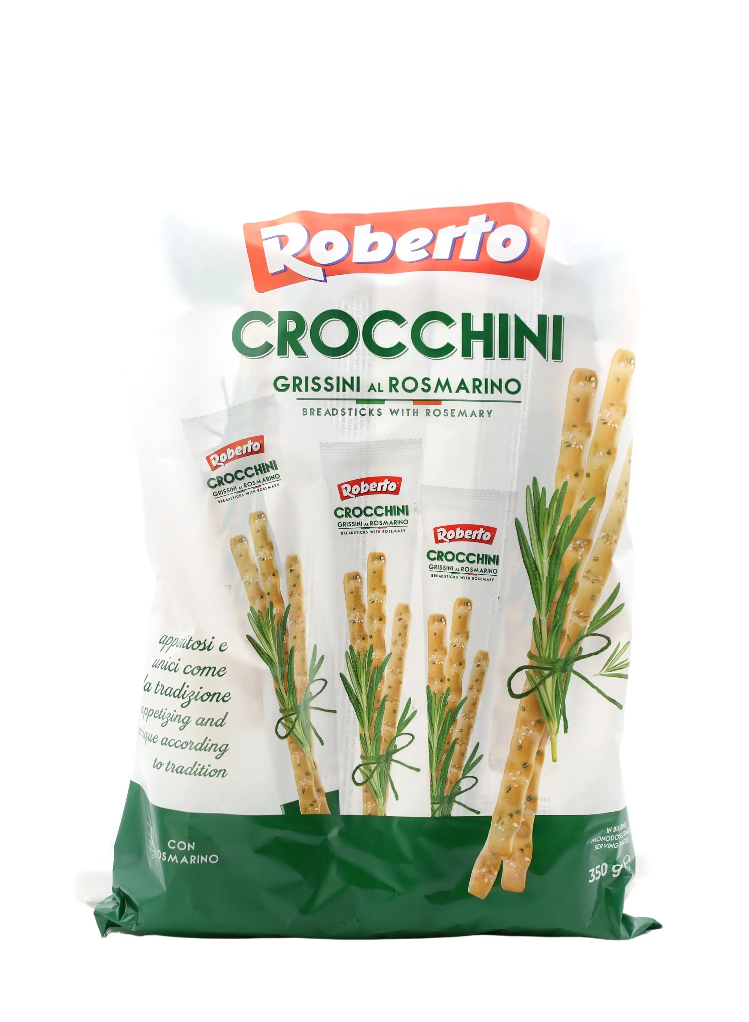 Crocchini Grissini al Rosmarino 350 g Crocchini Grissini al Rosmarino 350 g