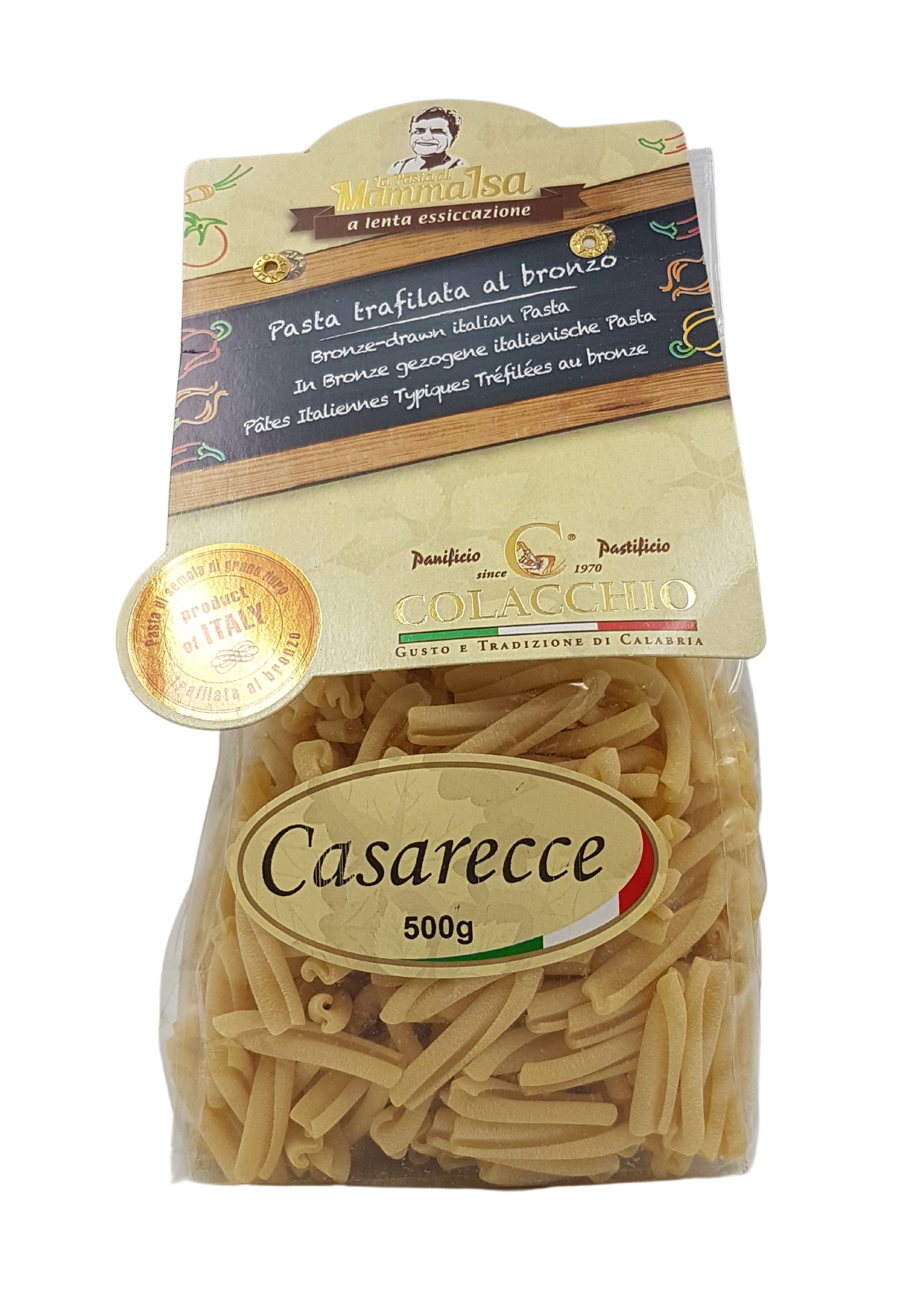 (7,58 €/kg) La Pasta di Mamma Isa Pasta Casarecce 500g