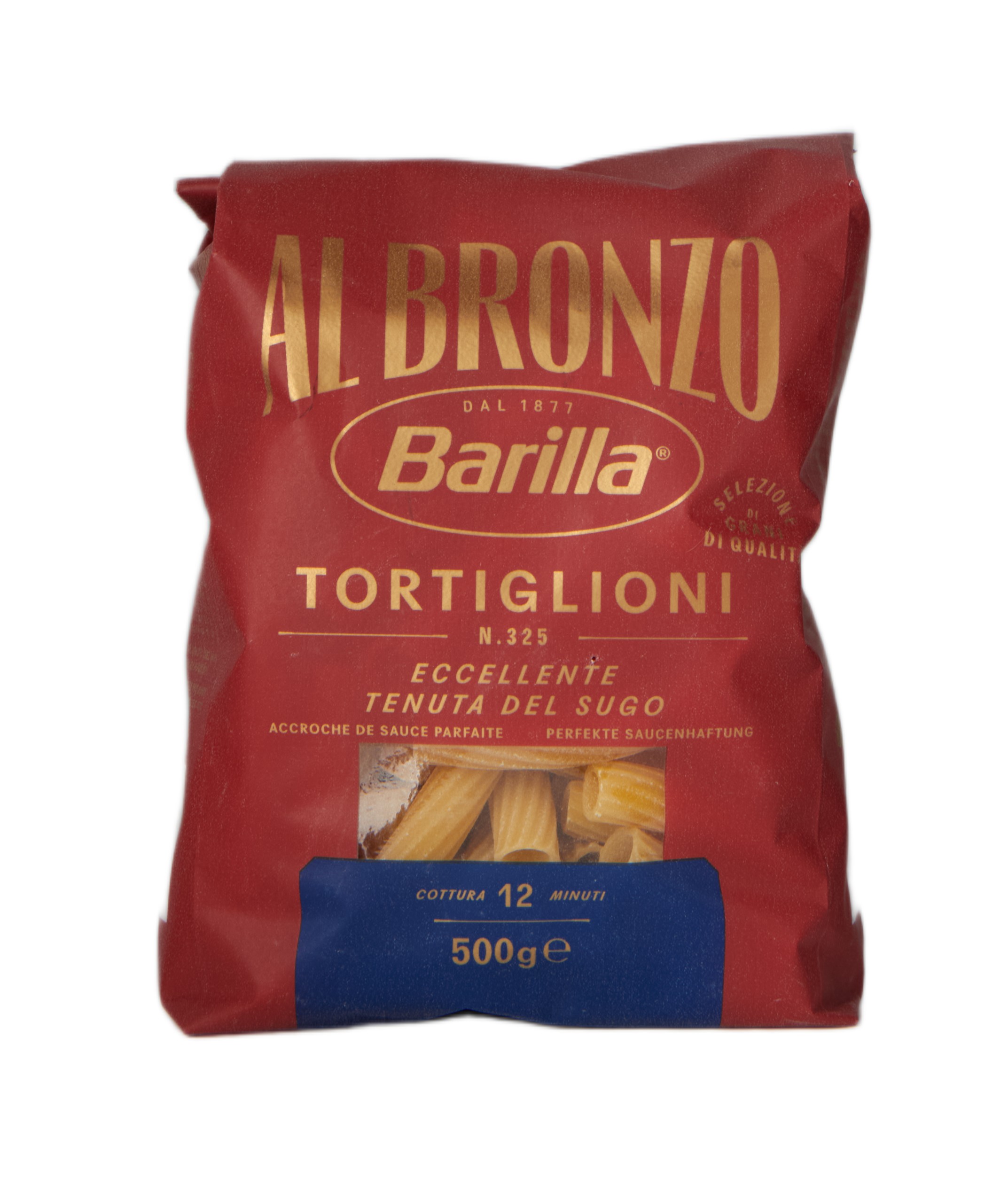 (4,58 €/kg) Barilla Al Bronzo Tortiglioni n°325 500 g