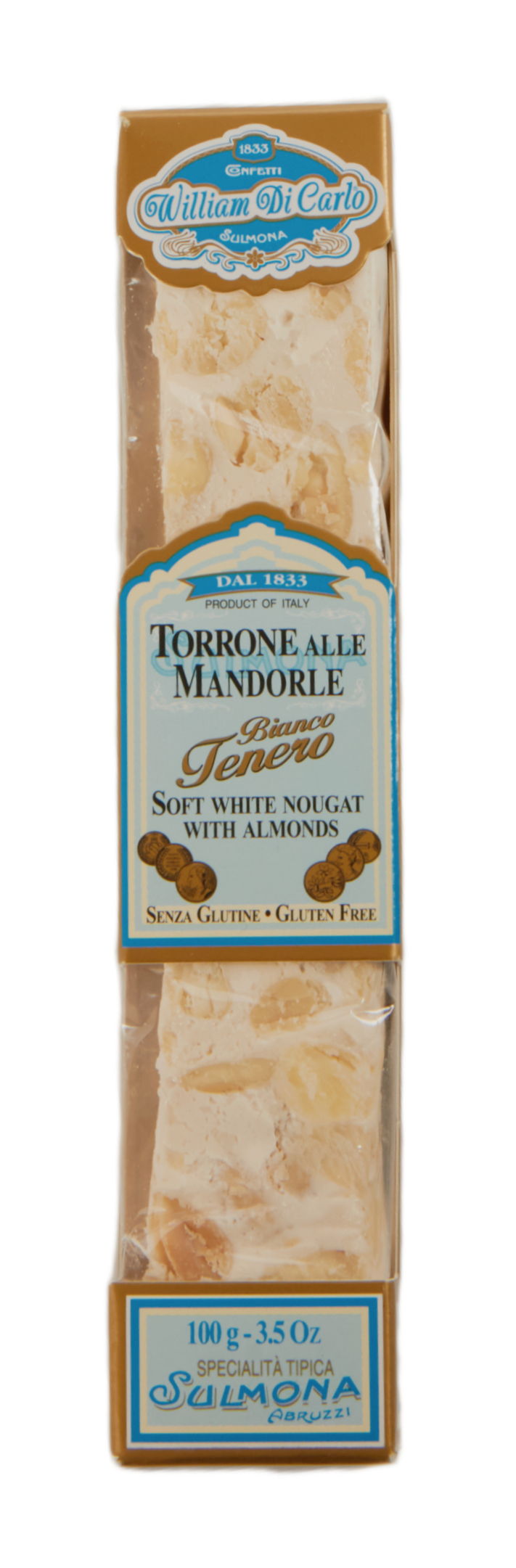 Torrone Tenero Bianco alle Mandorle 100 g
