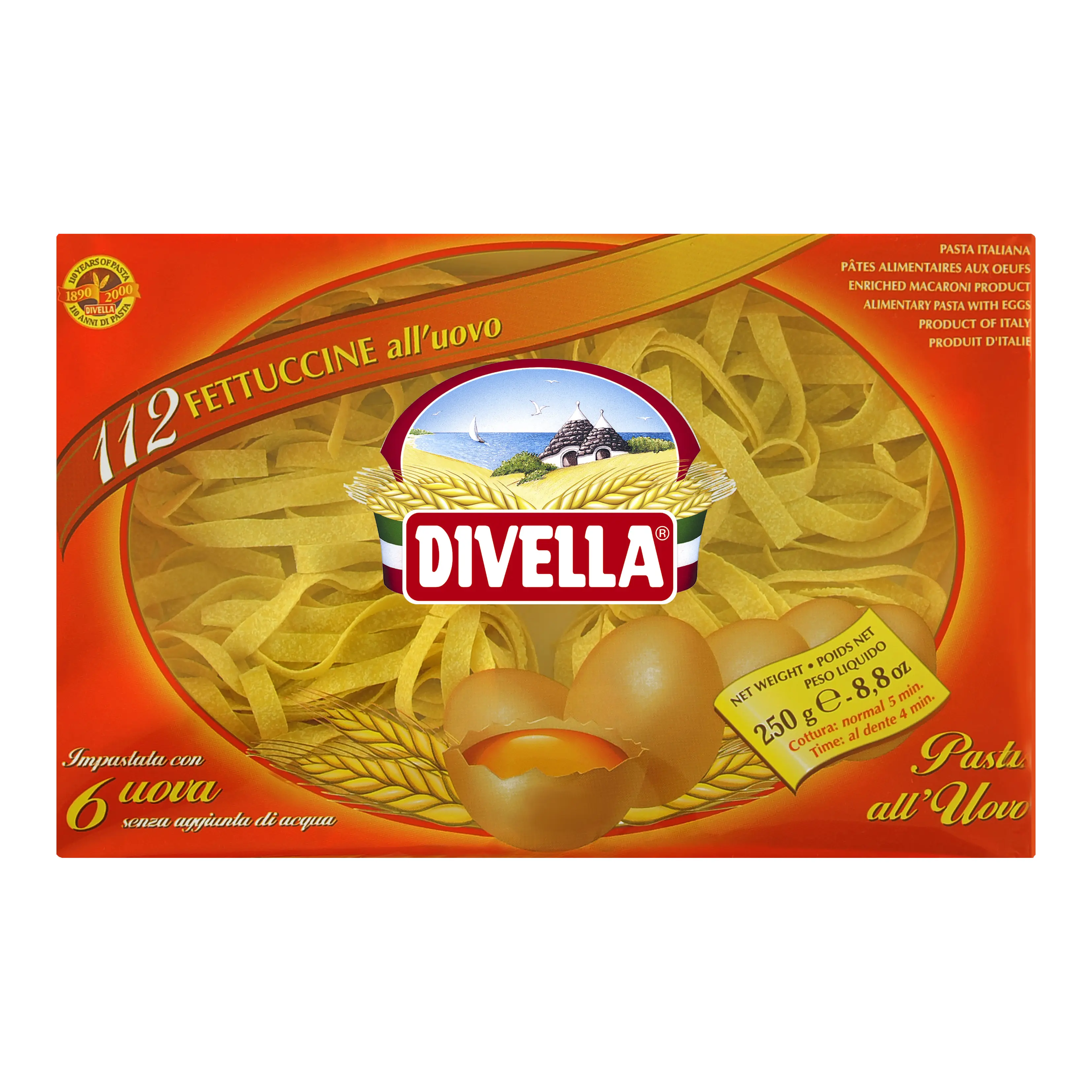 Fettuccine all'Uovo N°112 Fettuccine all'Uovo N°112