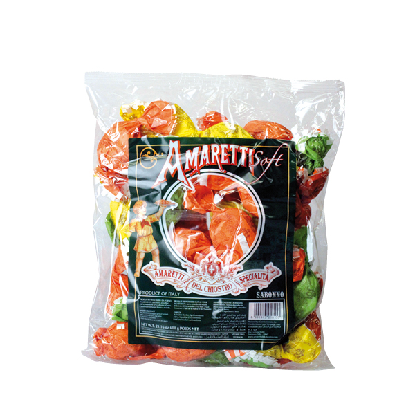 Lazzaroni - Chiostro di Saronno, Amaretti Soft 600 g, Süßwaren, 0,6 kg