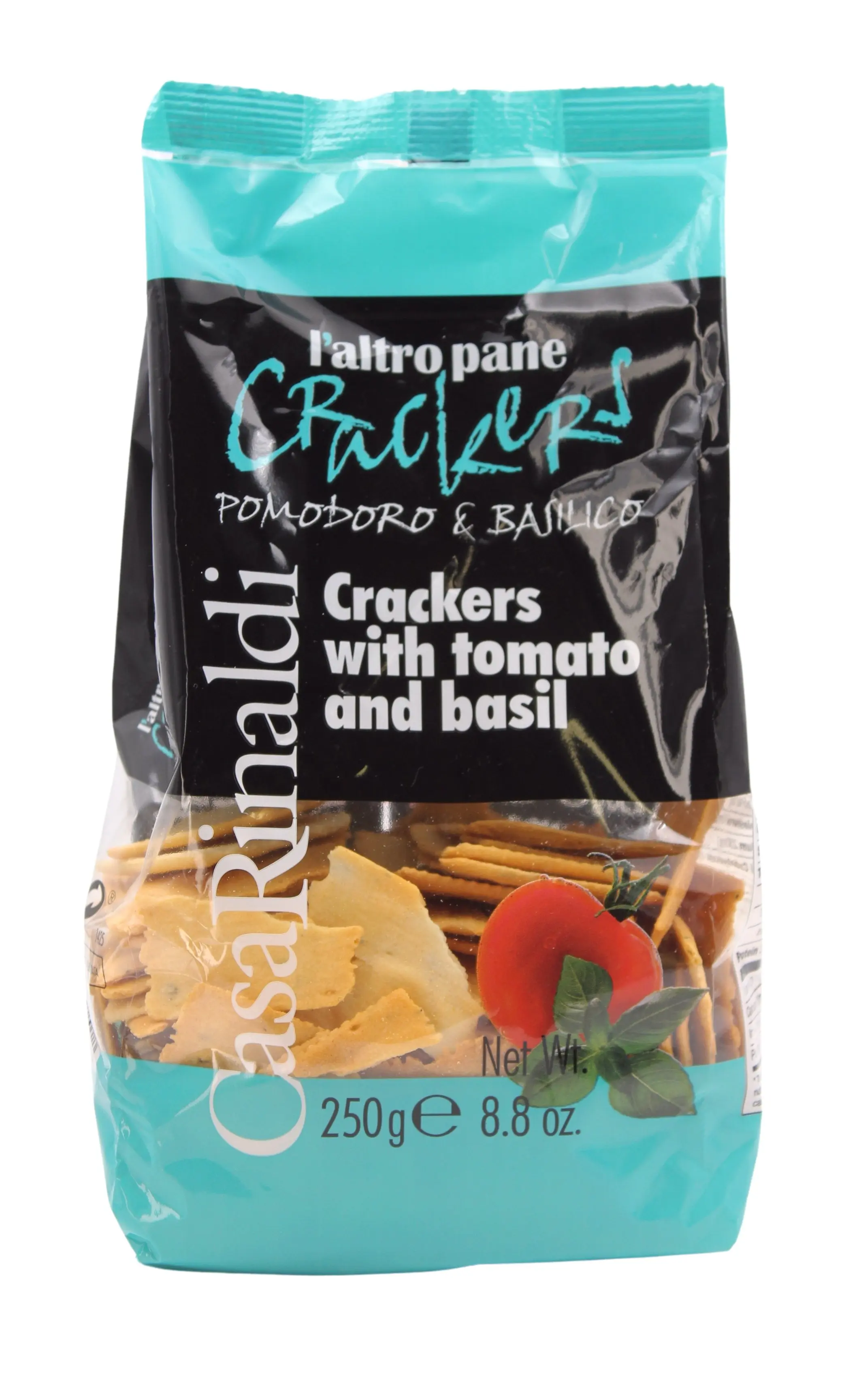 Crackers Pomodoro & Basilico 250 g Crackers Pomodoro & Basilico 250 g