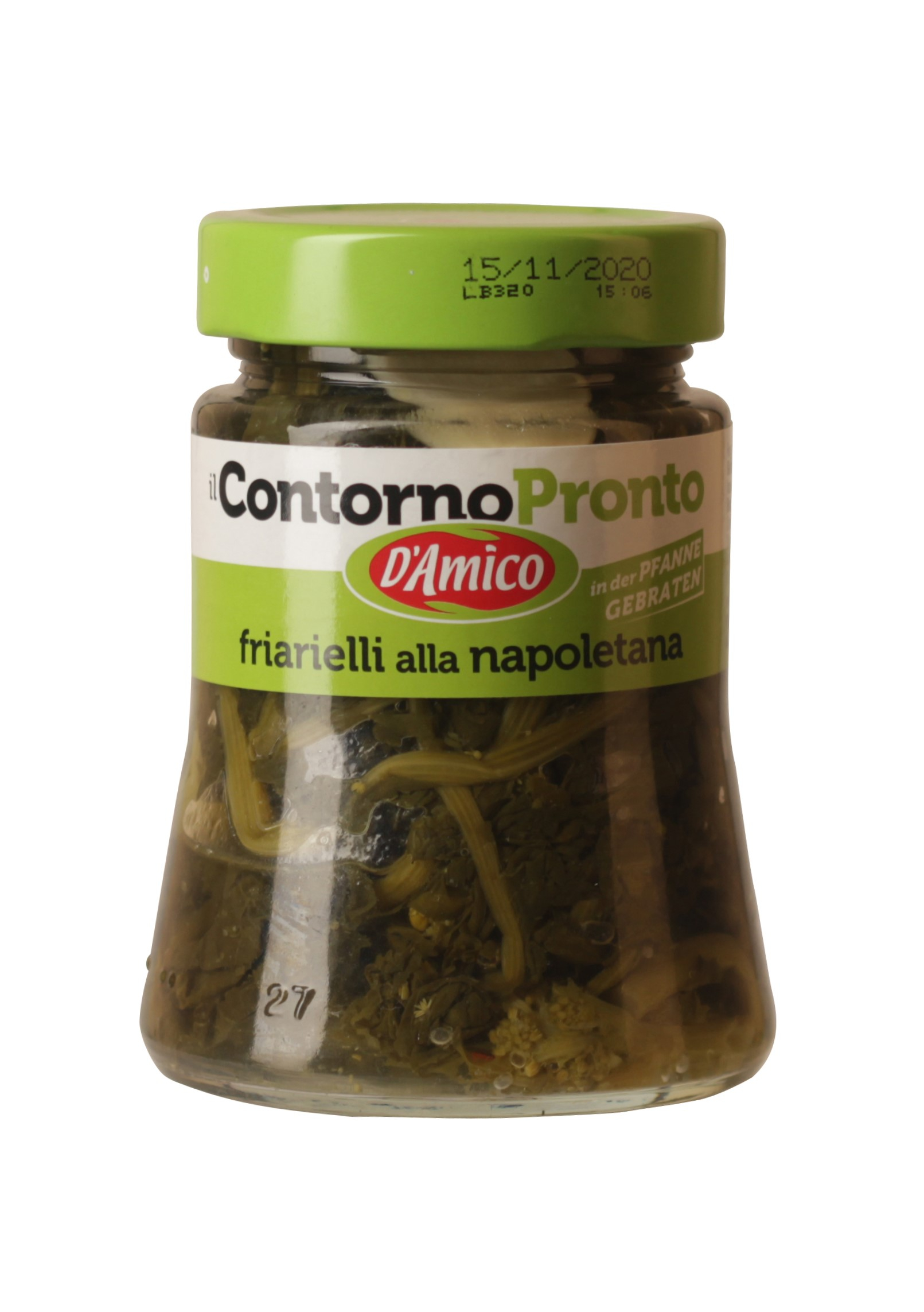 D`Amico, Friarielli alla Napoletana 290 g, Antipasti, 0,16 kg