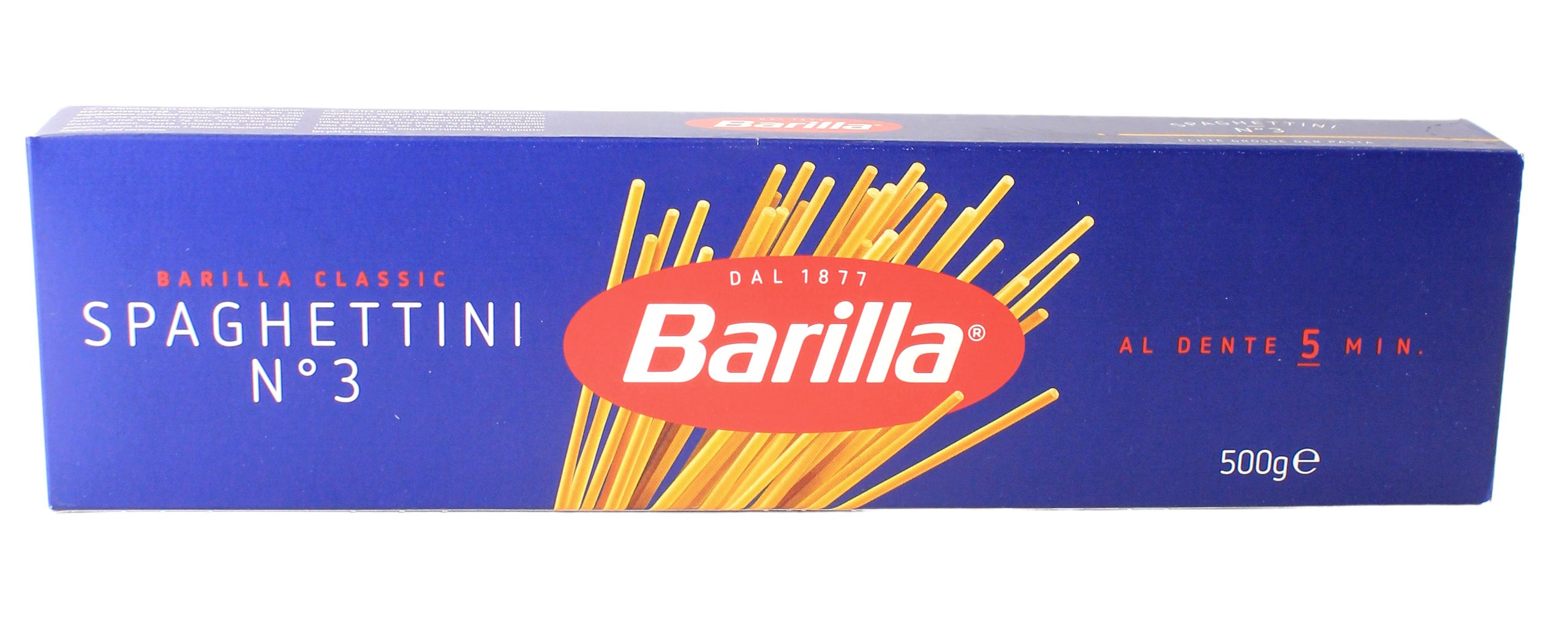 Barilla, Spaghettini n°3 500 g, Pasta, 0,5 kg