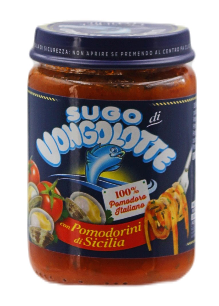 (18,38 €/kg) L'Isola d'oro Sugo di Vongolotte con Pomodorini 130 g