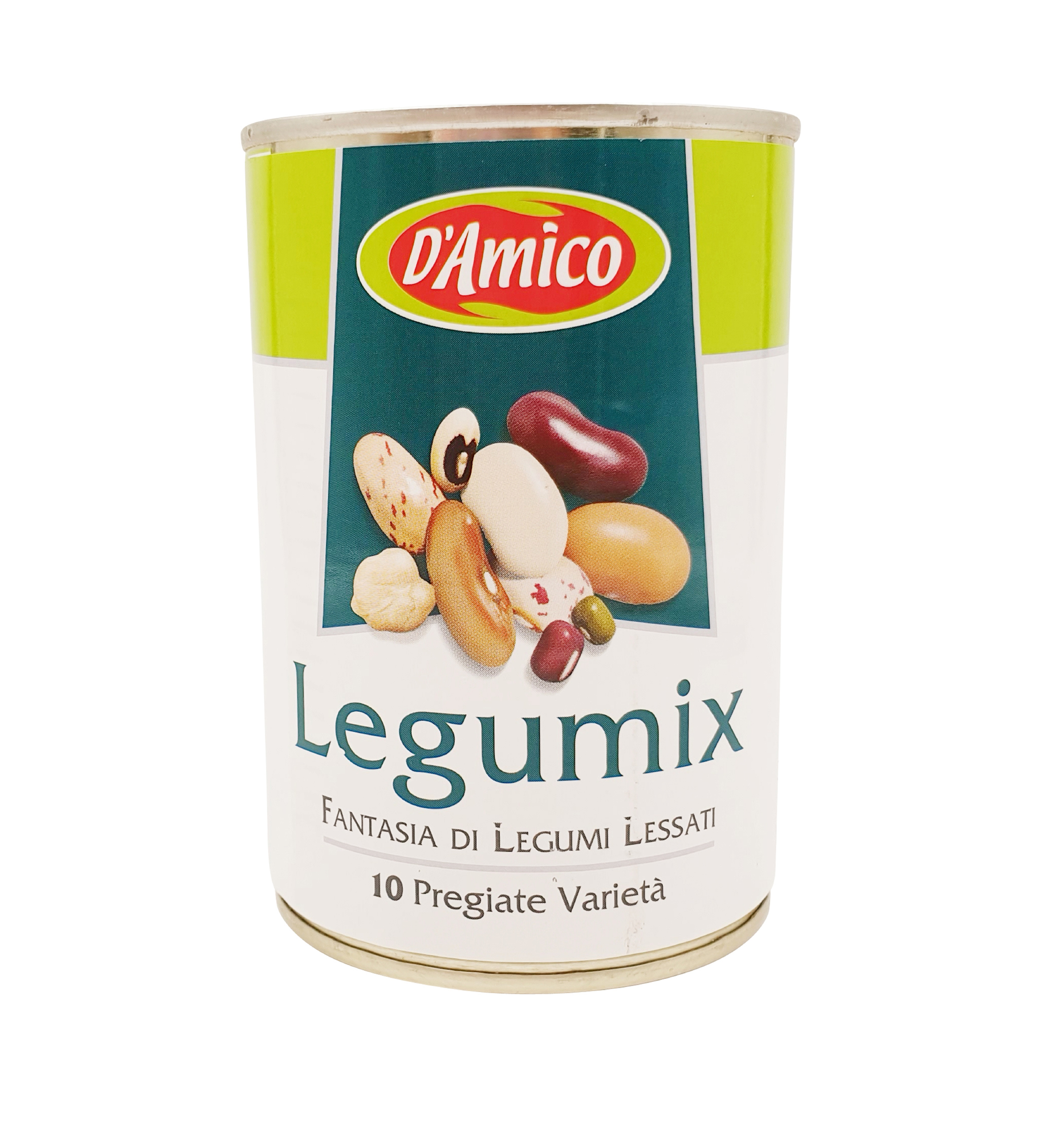 (7,16 €/kg) D`Amico Legumix Fantasia di Legumi Lessati 400g