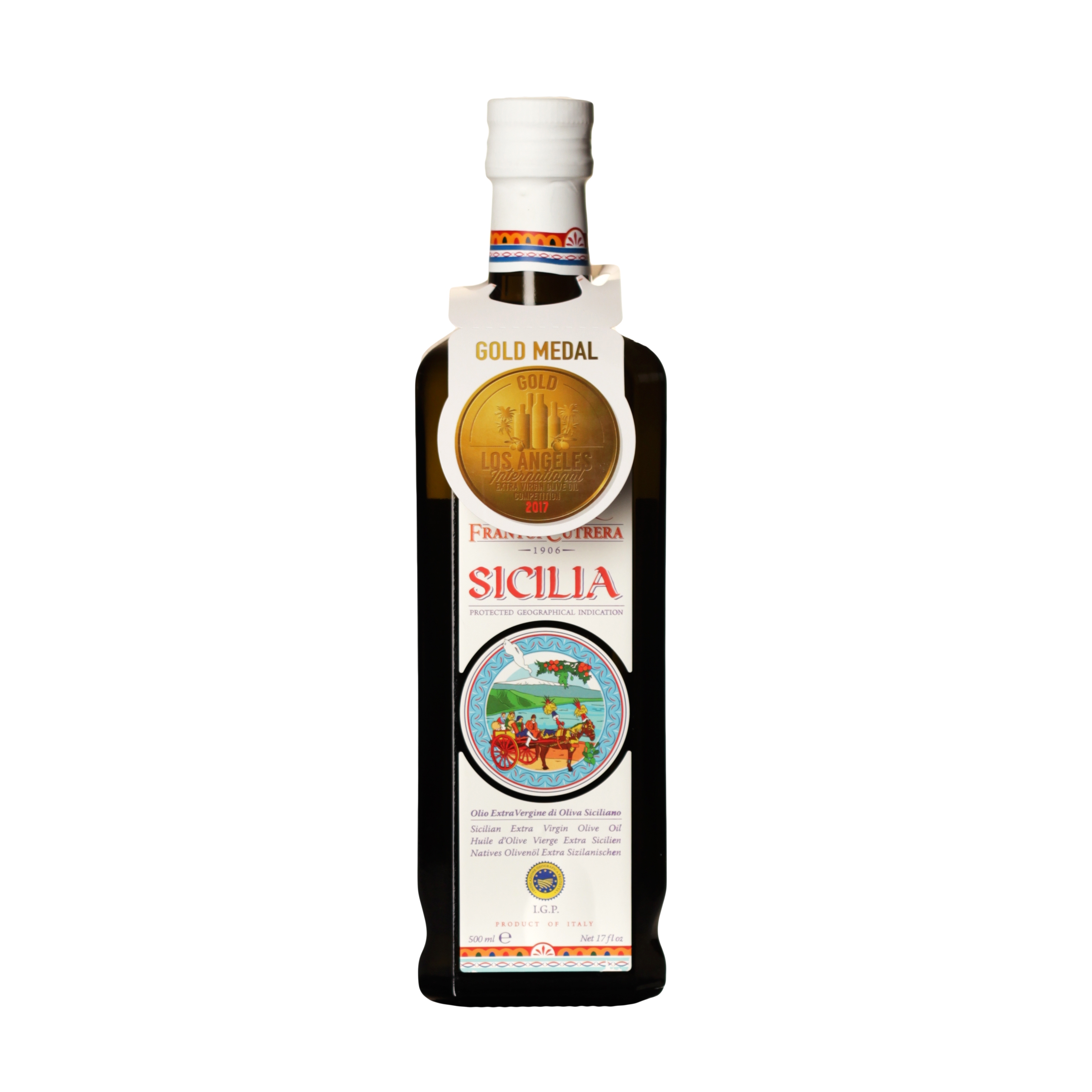 Frantoi Cutrera, Olio Extra Vergine Sicilia IGP, Olivenöl, 0,5 l