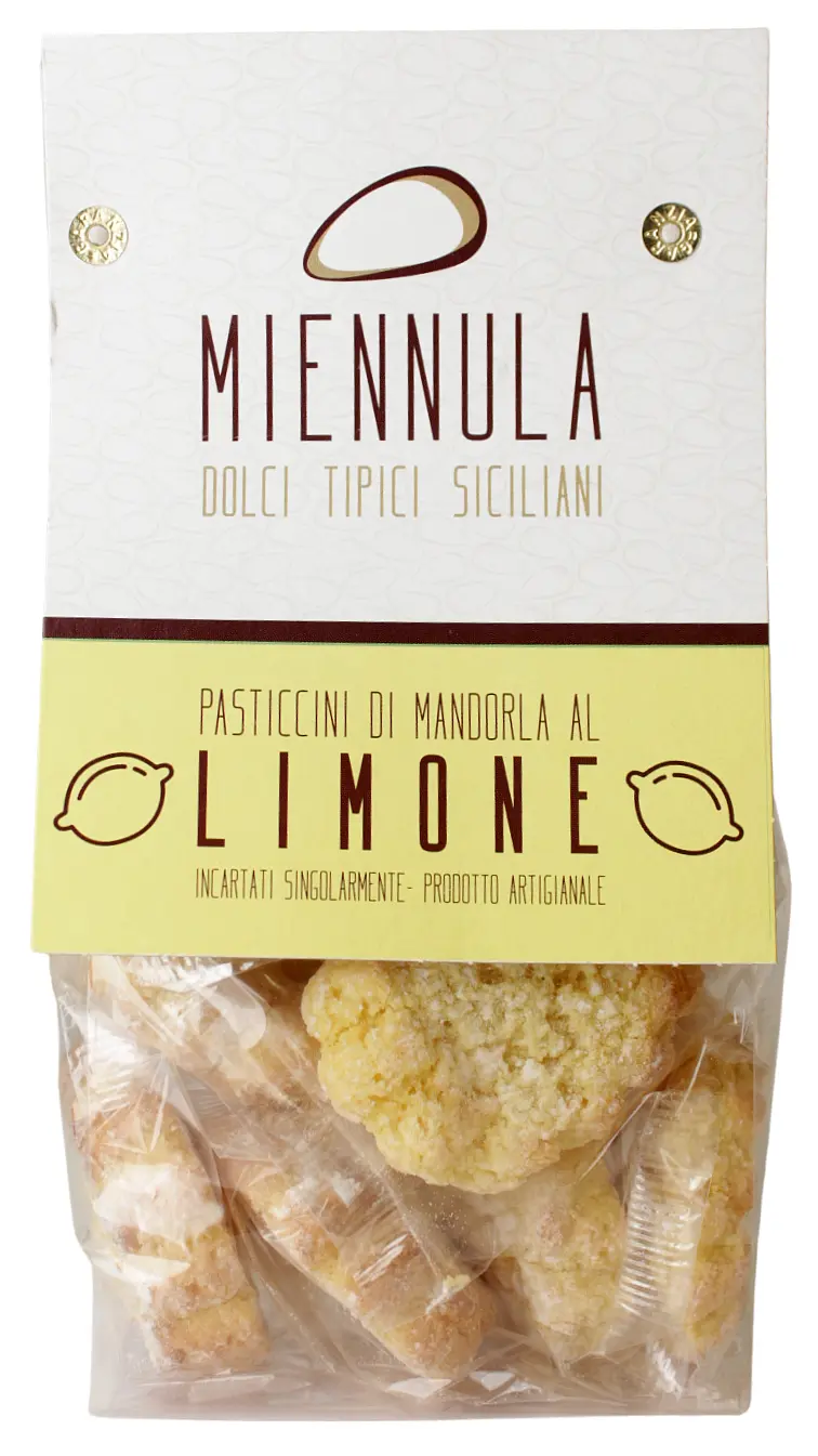 Pasticcini di Mandorla al Limone 200 g Pasticcini di Mandorla al Limone 200 g