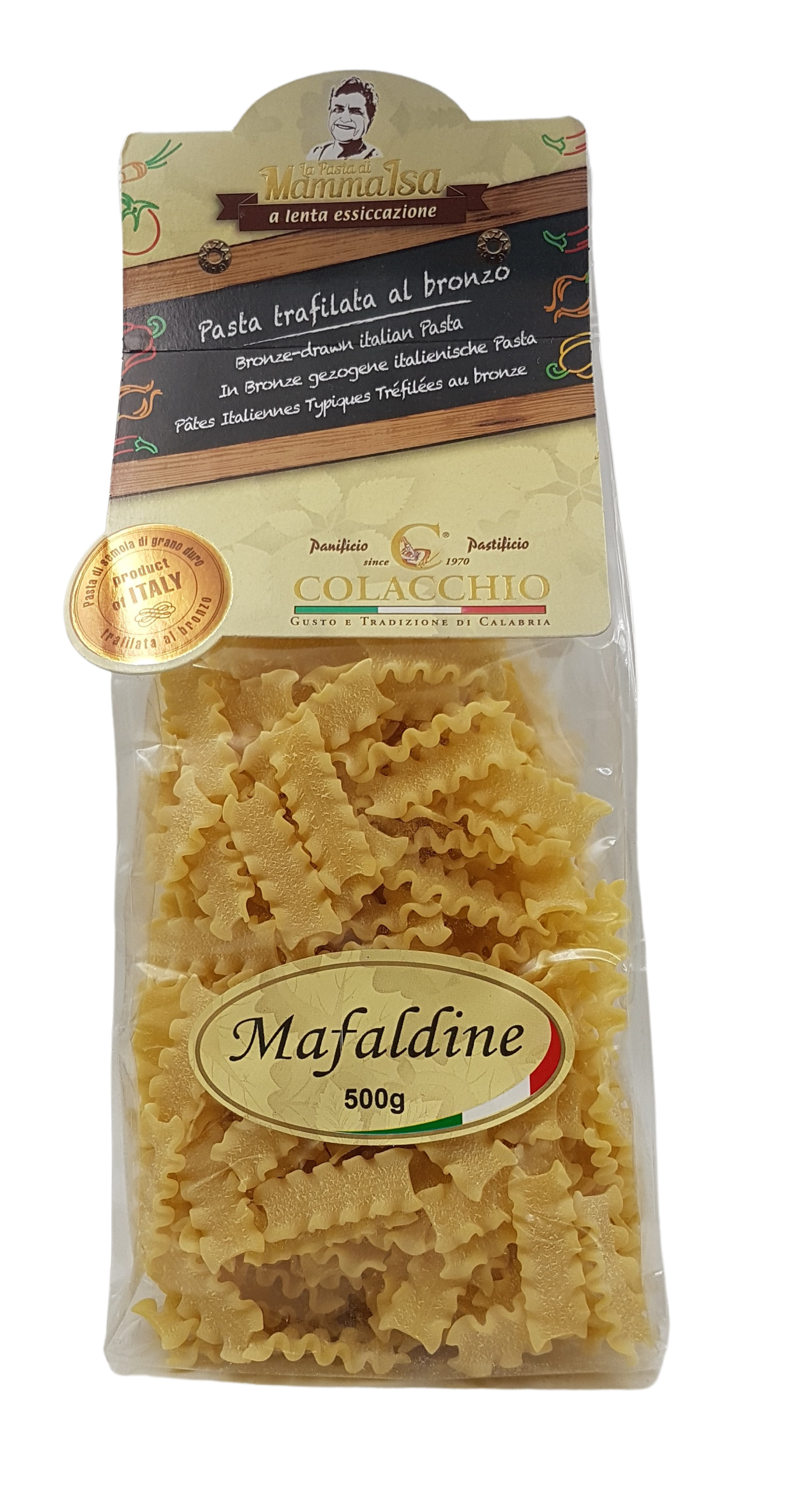 La Pasta di Mamma Isa, Pasta Mafaldine 500 g, Pasta, 0,5 kg