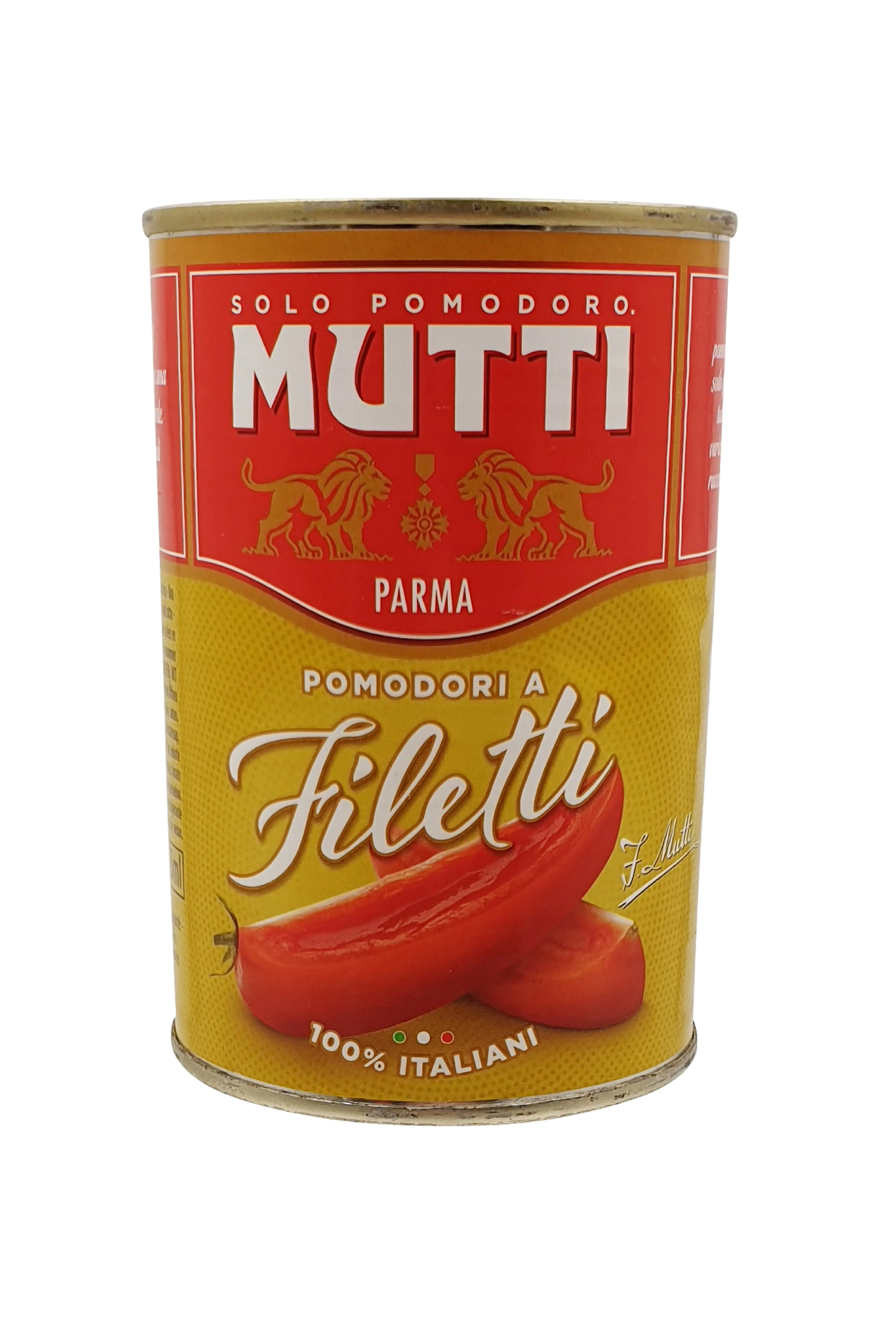 Pomodori a Filetti 100% Italiani 400g Pomodori a Filetti 100% Italiani 400g