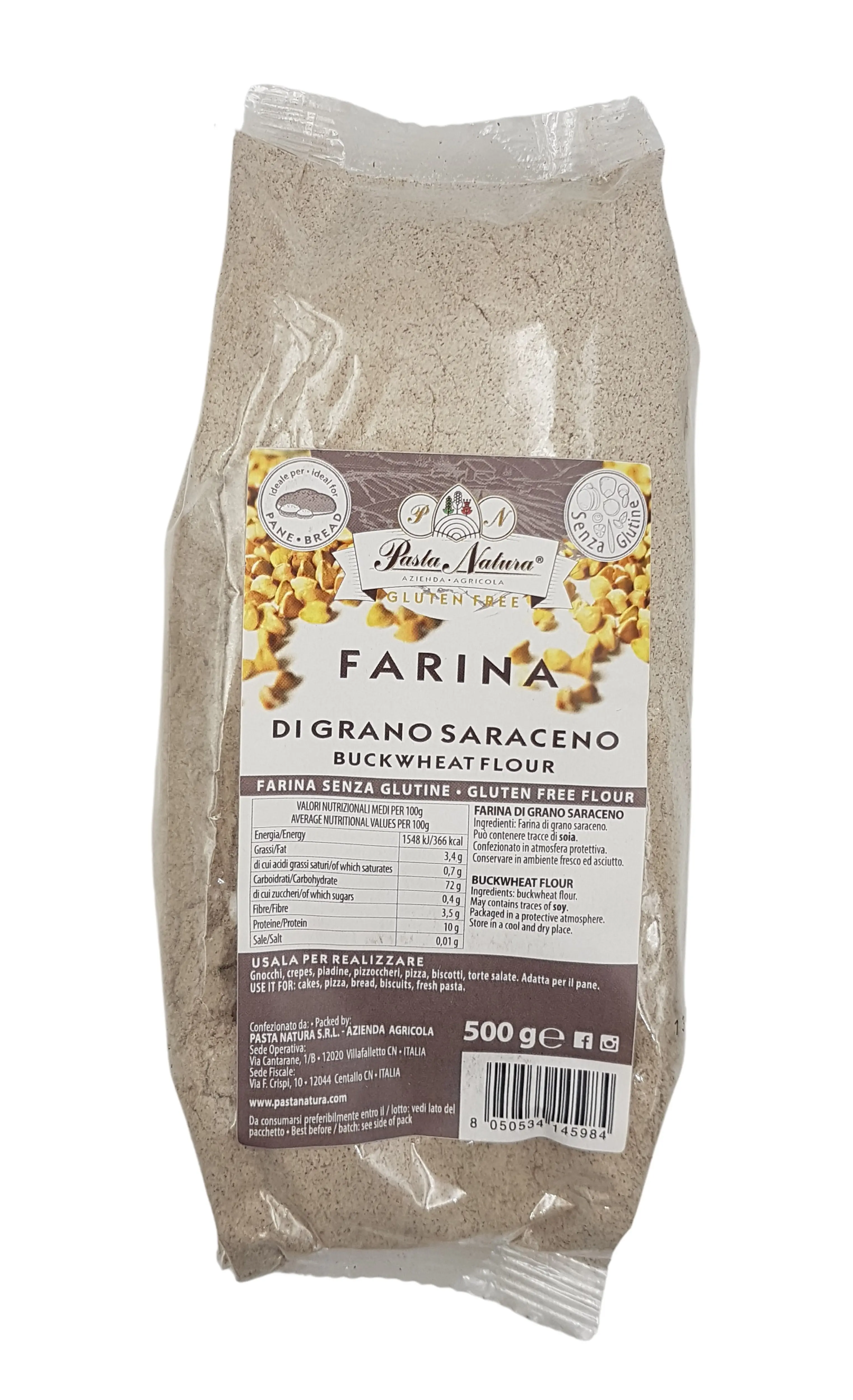 Farina di Grano Saraceno 500 g Farina di Grano Saraceno 500 g