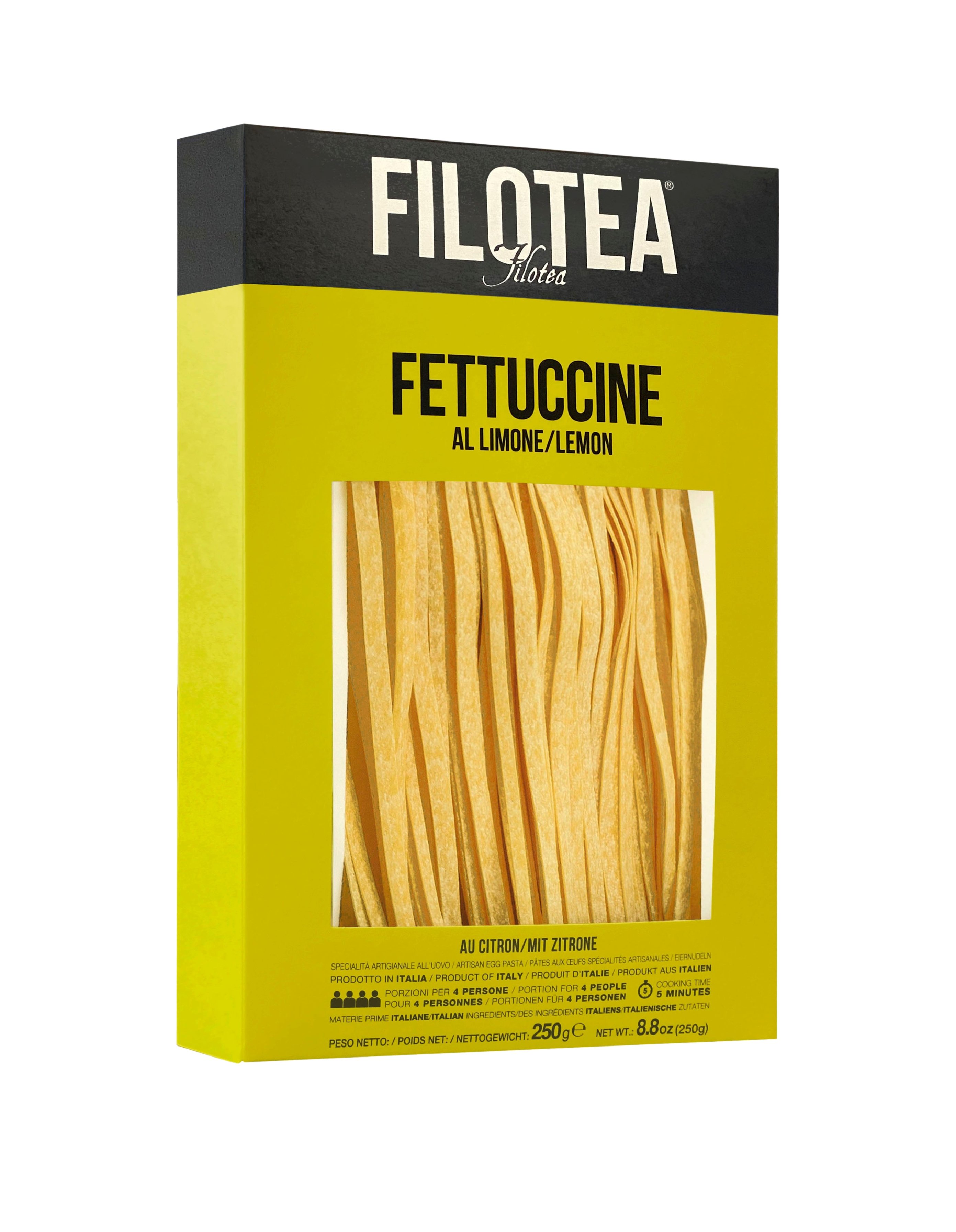 Filotea, Fettuccine al Limone 250 g, Pasta, 0,25 kg