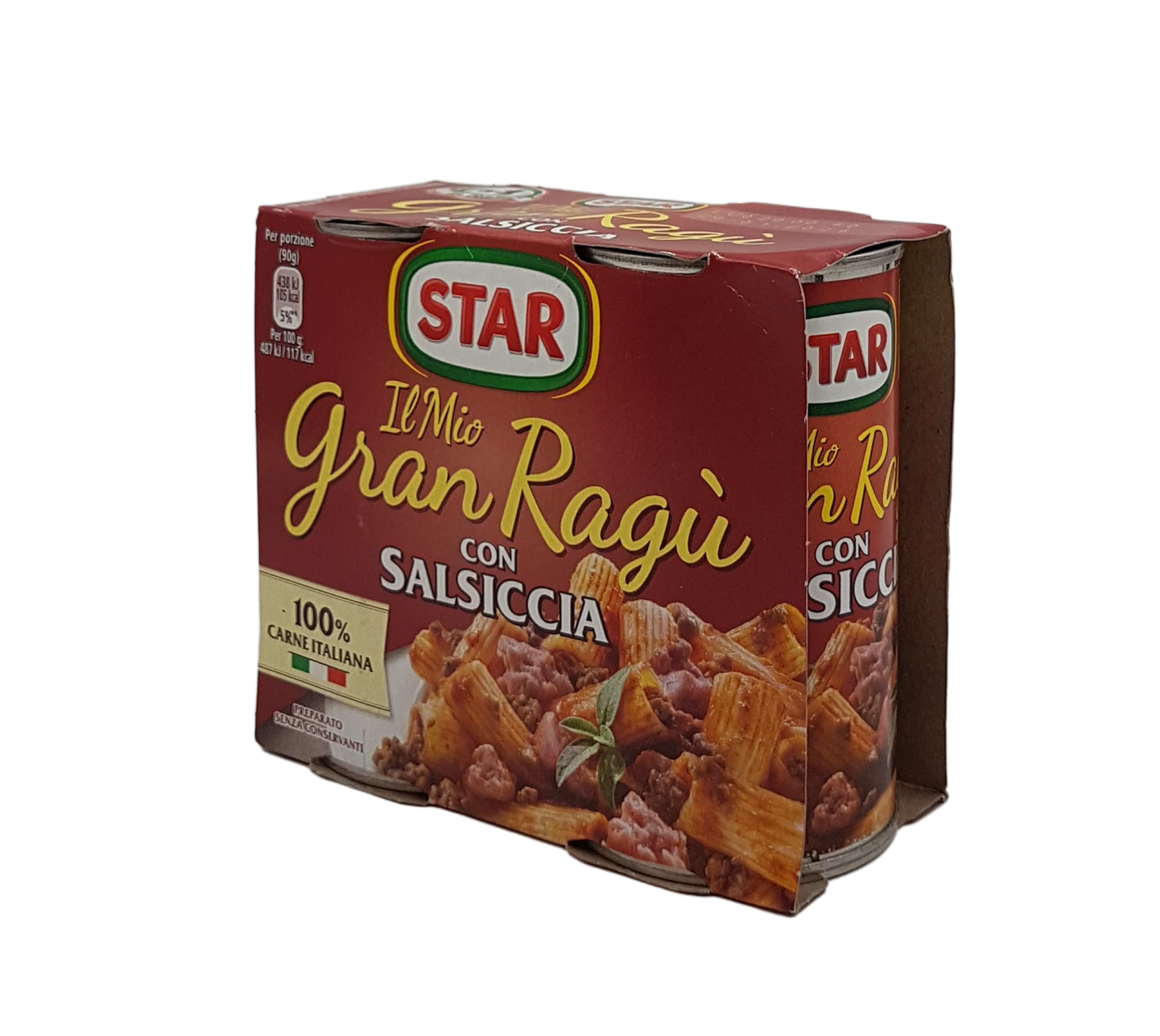 STAR Il Mio Gran Ragù con Salsiccia (2 x 180g) (11,08 €/kg)