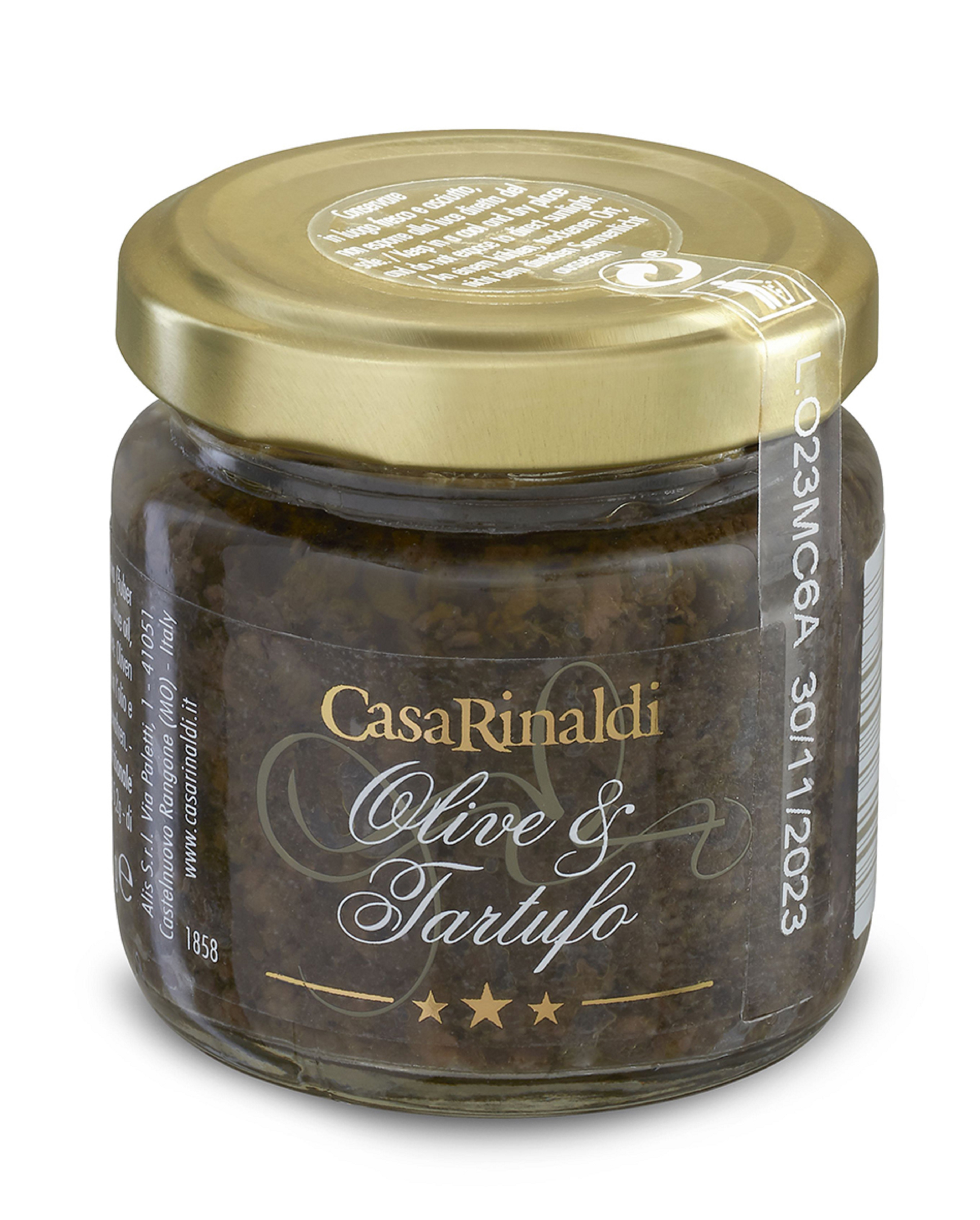 Casa Rinaldi, Salsa Olive e Tartufo 80 g, Saucen & Pesto, 0,08 kg