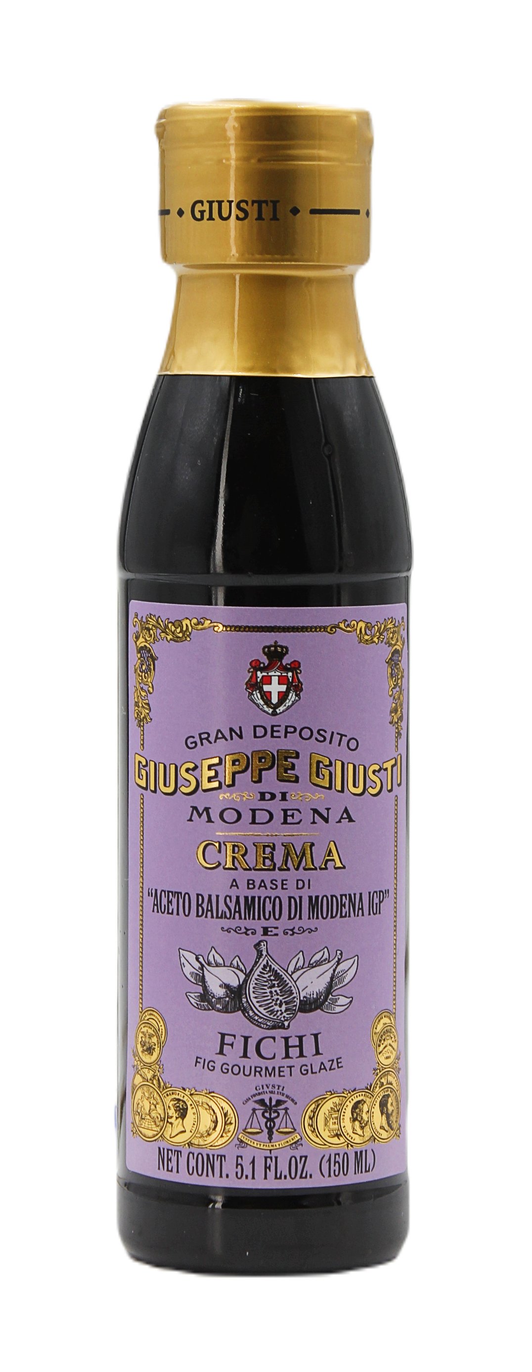 Giusti, Crema a Base di Balsamico Fichi 150 ml, Balsamico & Essig, 0,15 l