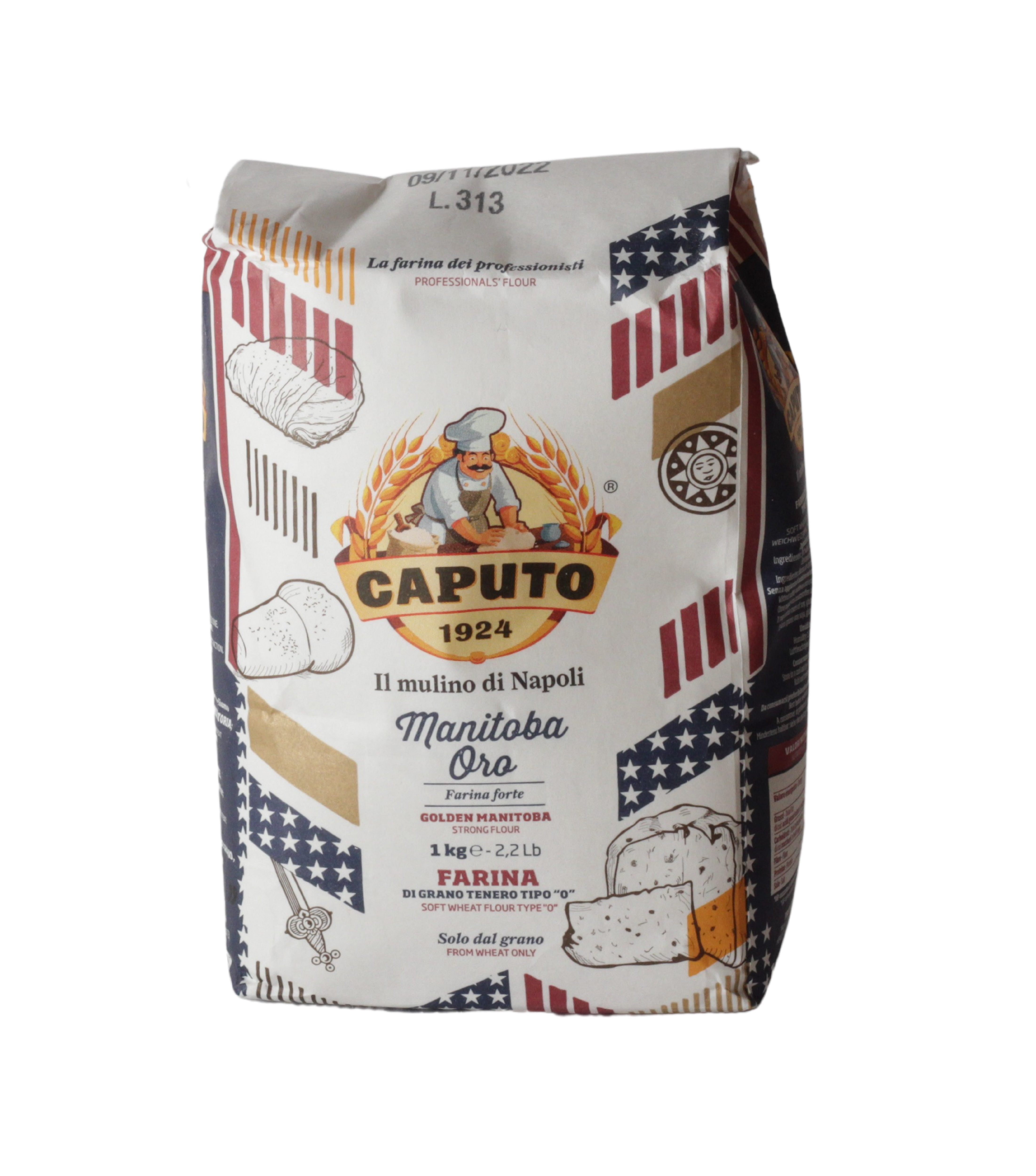 Caputo, Farina Manitoba Oro 1 kg, Backzutaten, 1 kg