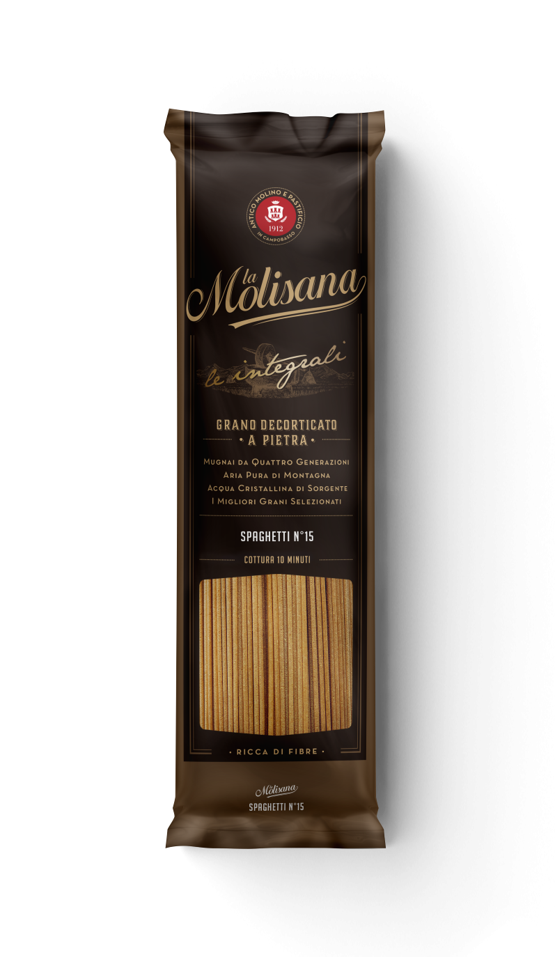 La Molisana, Spaghetti N°15 Le Integrali, Pasta, 0,5 kg