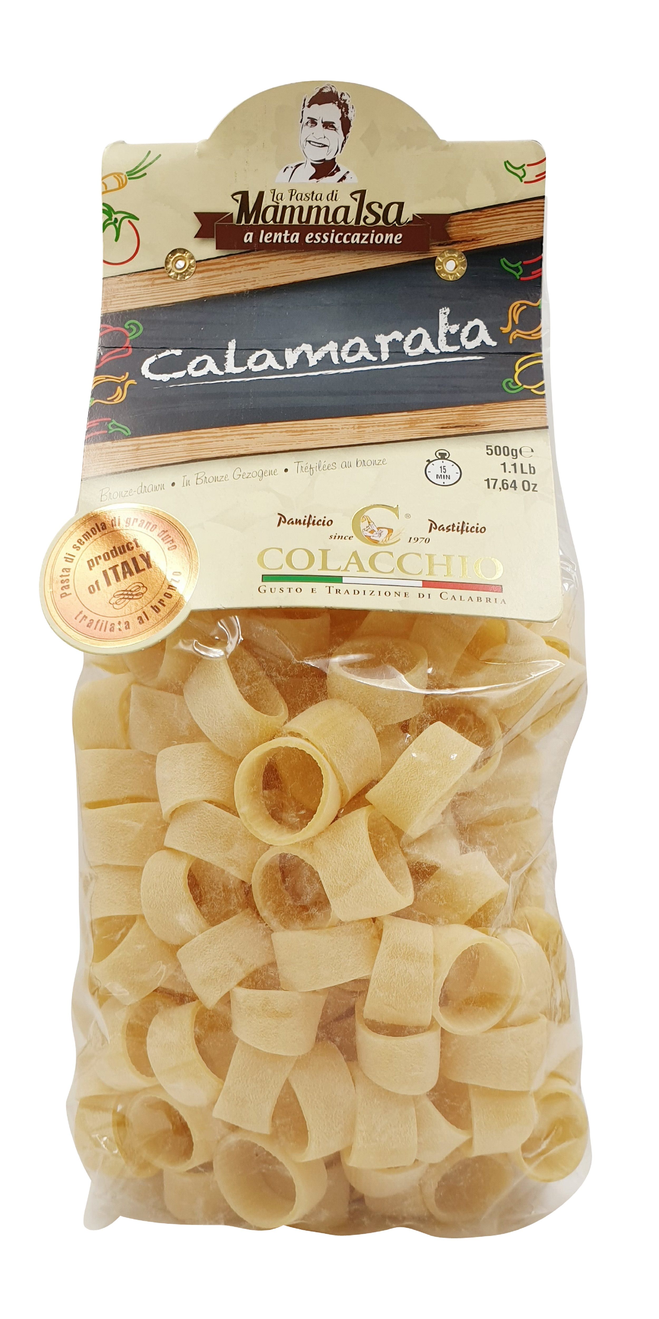 (7,58 €/kg) La Pasta di Mamma Isa Pasta Calamarata