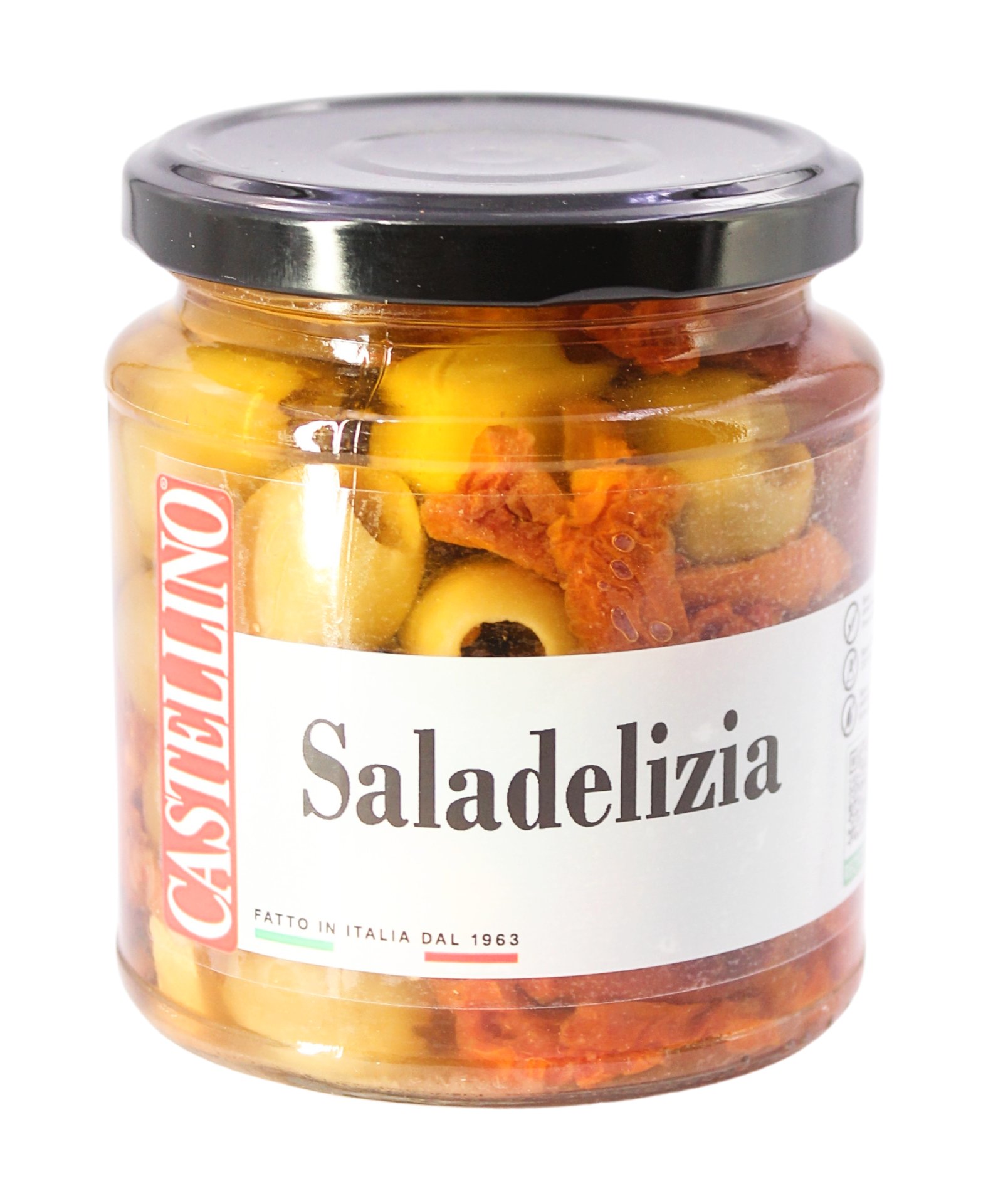 Castellino, Mix di Verdure per Insalate Saladelizia 280g, Antipasti, 0,28 kg