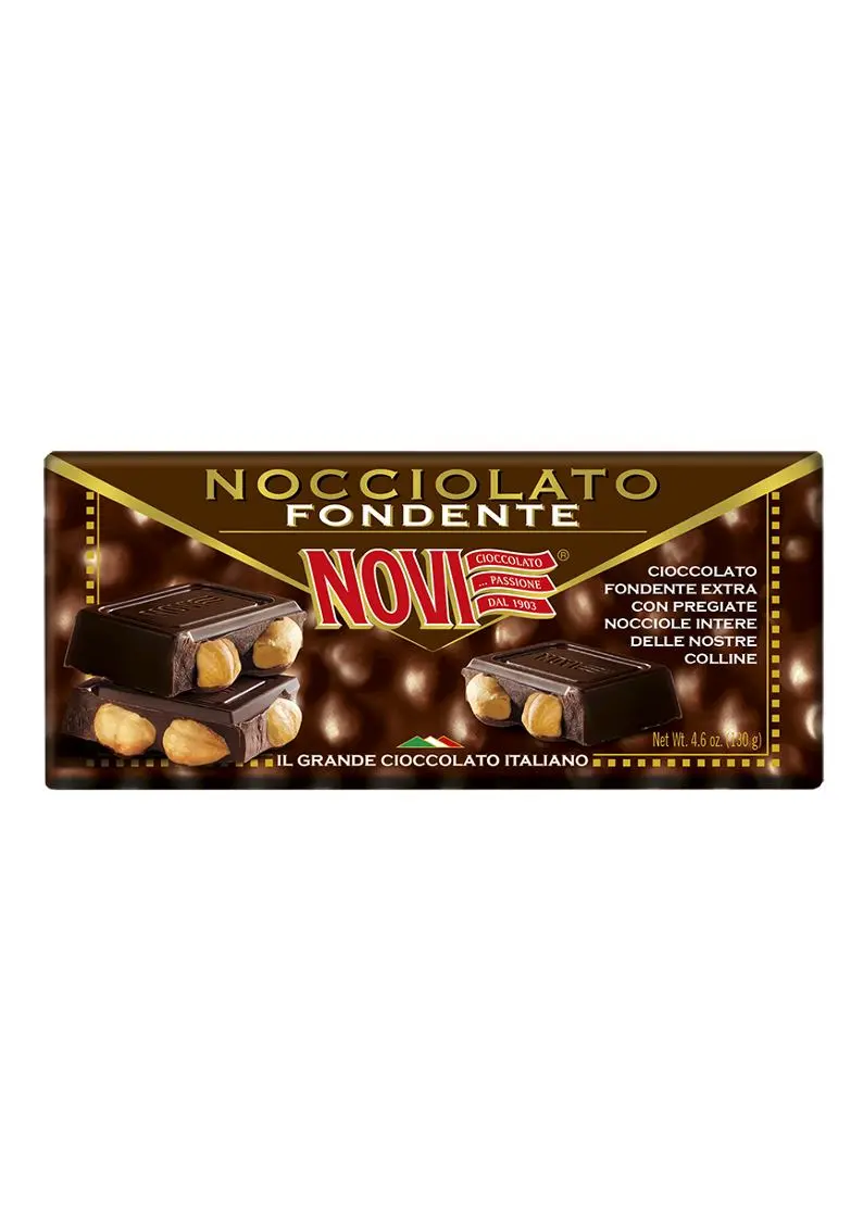 Novi Fondente Nocciolato 130g Novi Fondente Nocciolato 130g