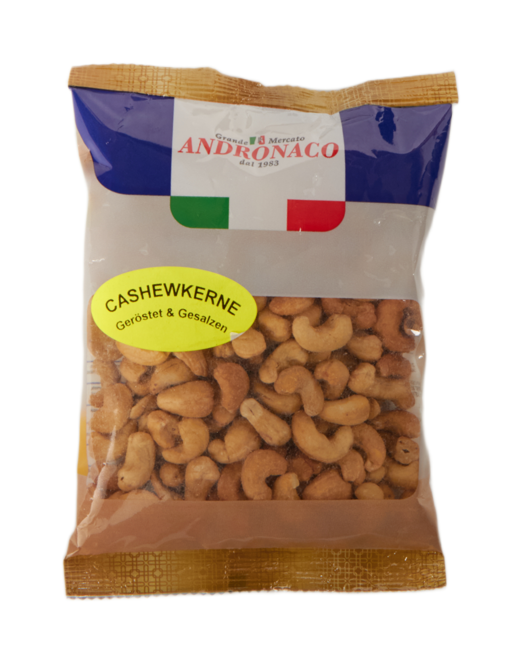 (19,95 €/kg) ANDRONACO Cashewkerne geröstet und gesalzen 200 g
