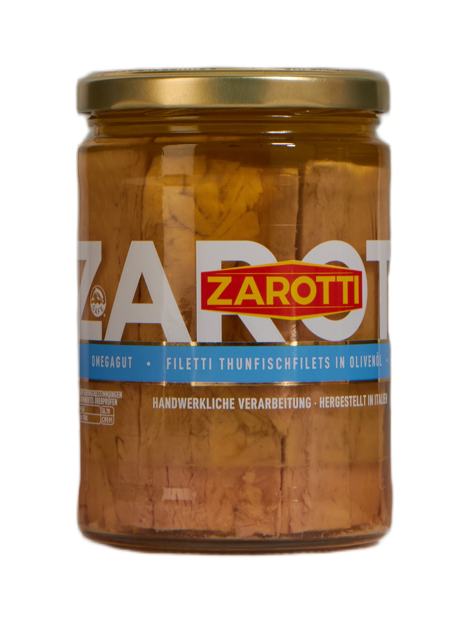 Filetti Thunfischfilets in Olivenöl 520 g