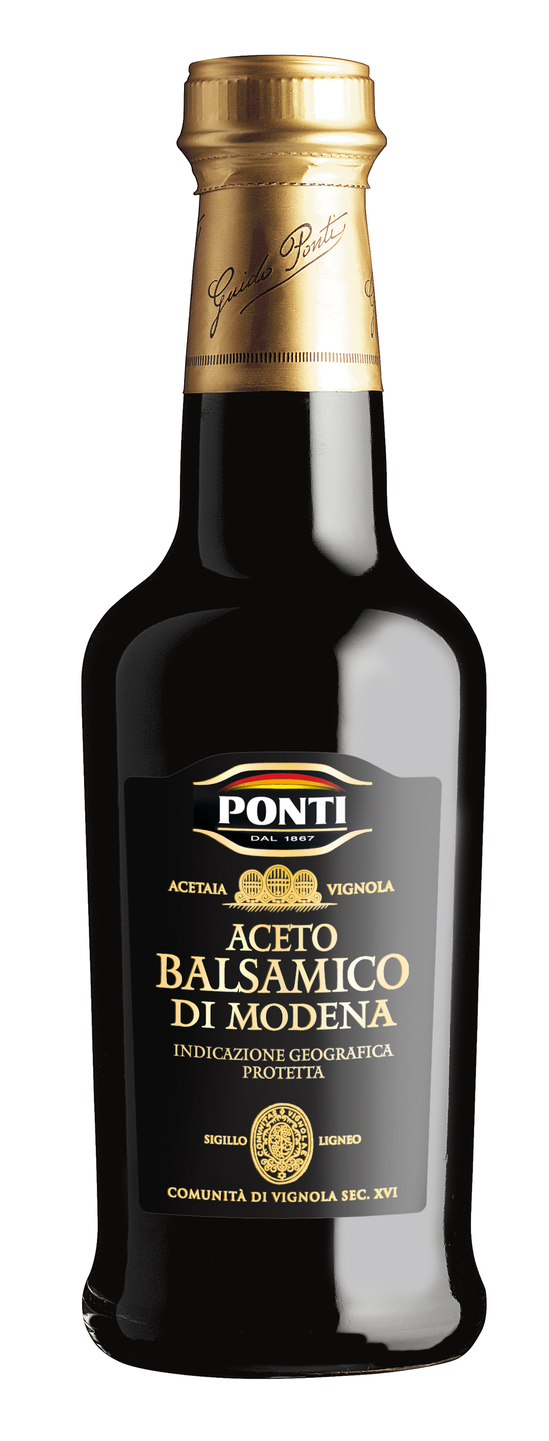 (23,96 €/l) Ponti Aceto Balsamico di Modena IGP 12 Mesi 250 ml