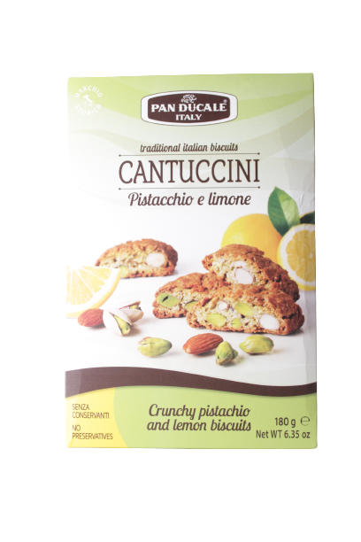 Pan Ducale Cantuccini Pistacchio e Limone 180 g (16,61 €/kg)