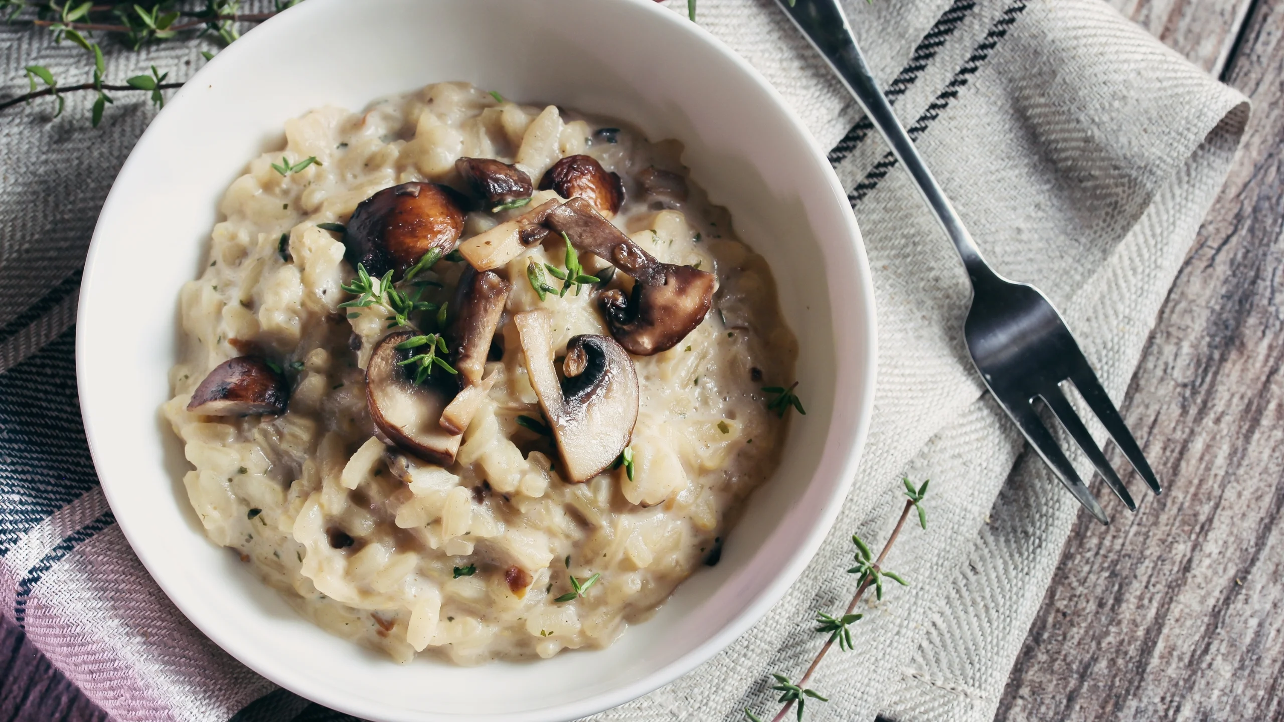 Risotto ai funghi (mit gemischten Pilzen)