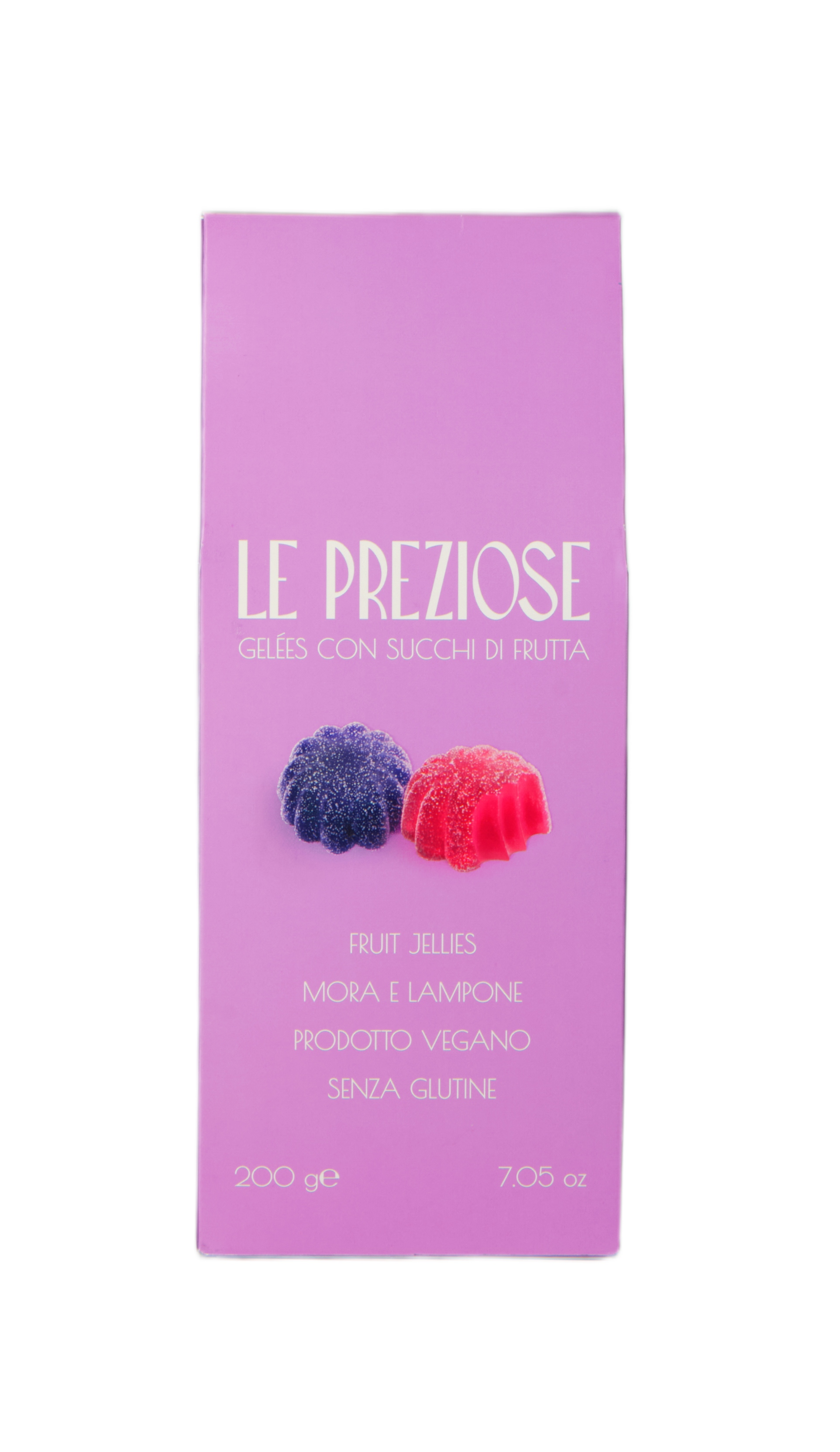 Le Preziose Gelées alle More e ai Lamponi 200 g